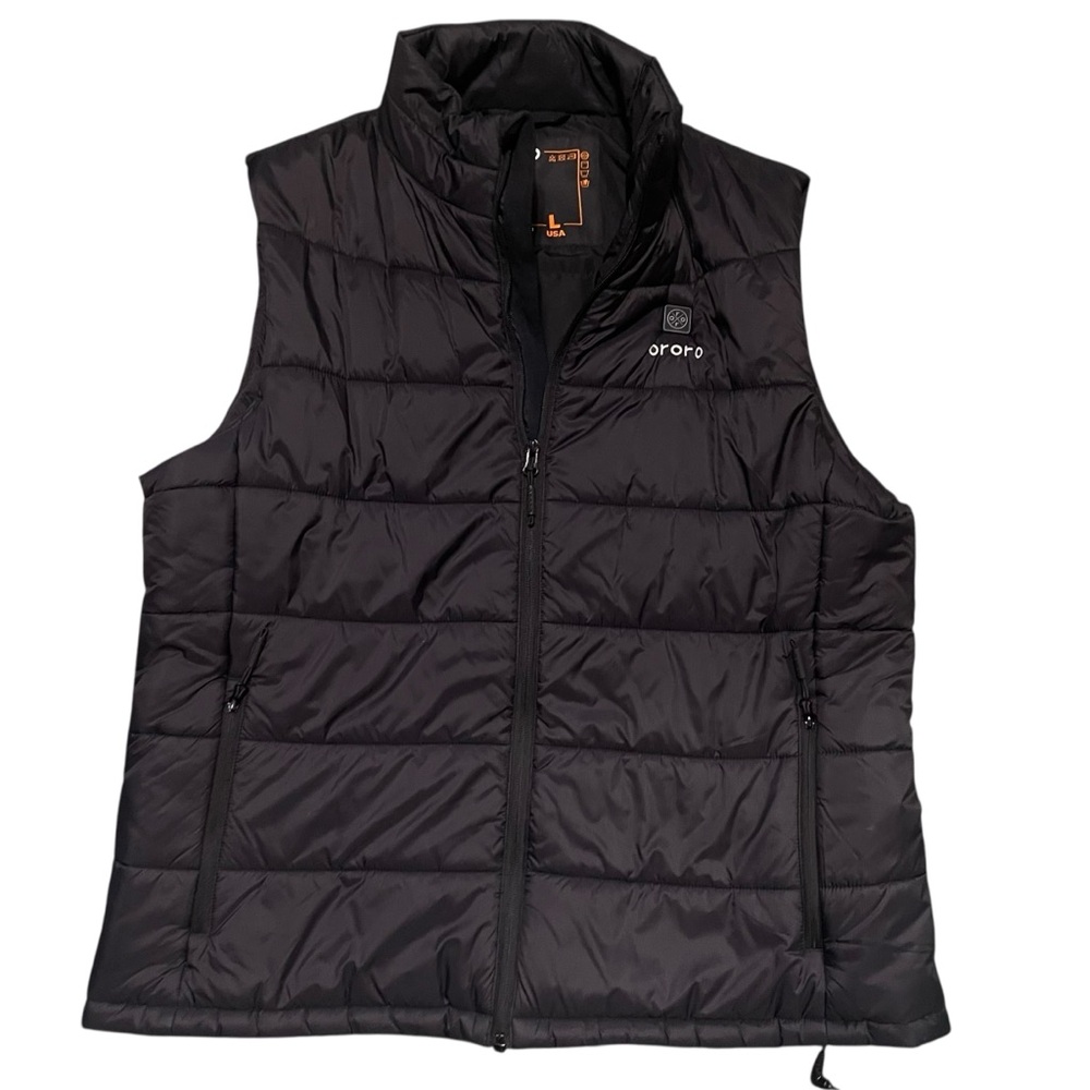 OLAY Men's Black Puffer Vest